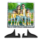 Personalized Sublimation Slate Photo Plaque with Stand – Natural Stone Picture Frame