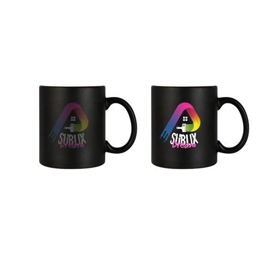 Magic Color Changing Mug – Personalized Heat Reveal Coffee Cup (11oz)